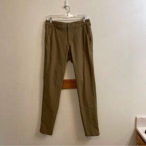 Lululemon ABC Slim-Fit 5 Pocket Pant Men’s Sz 31x34 Warpstreme Brown Business
